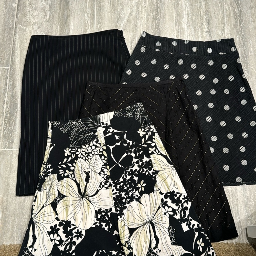 Max Studio, Halogen, Kenneth Cole Skirts Set of 4, XS, 0, 2
